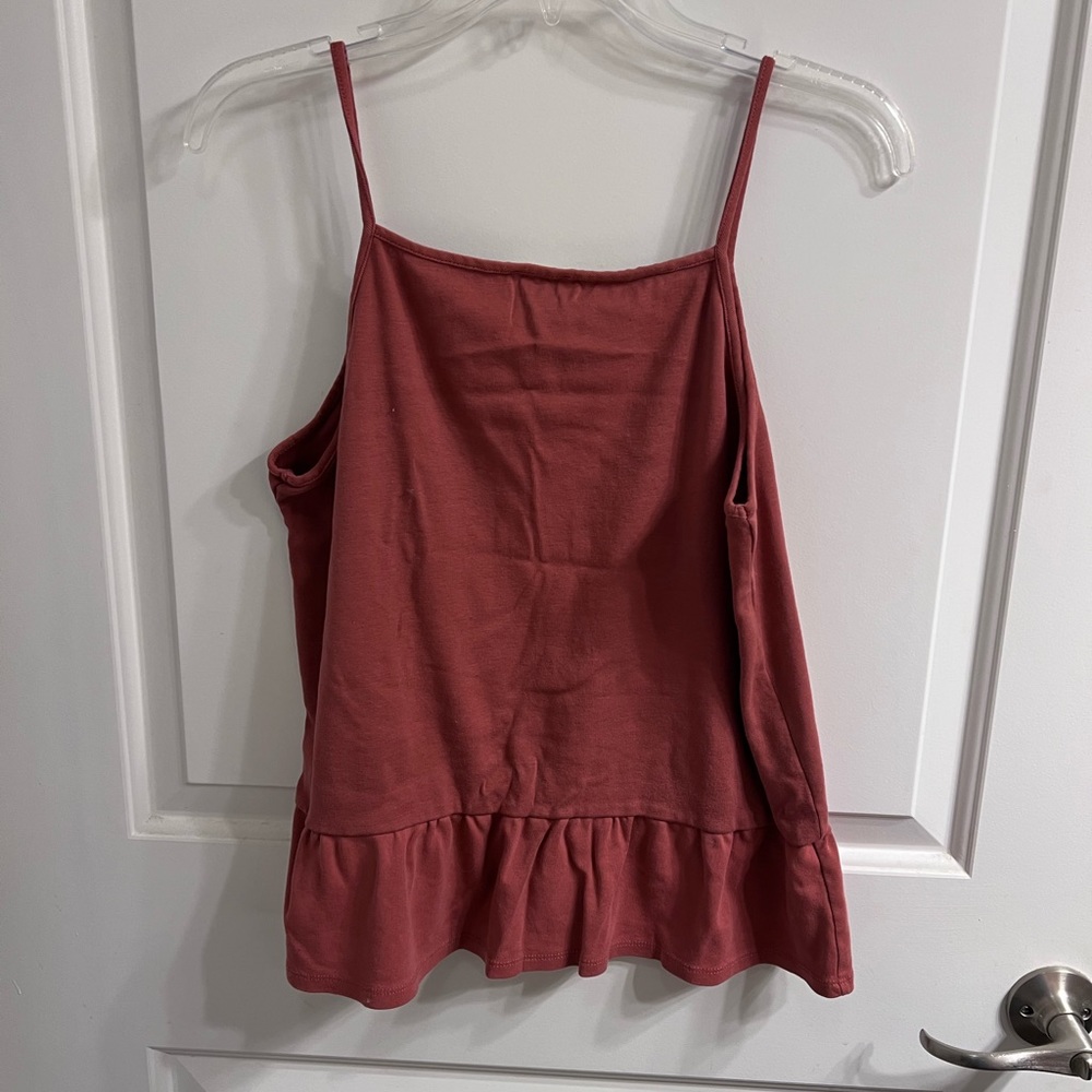 JCrew Peplum Tanktop